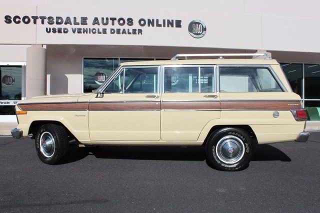 1979 jeep wagoneer brougham 4x4 98366 miles morocco buff suv 360 cu in (5.9 l) a