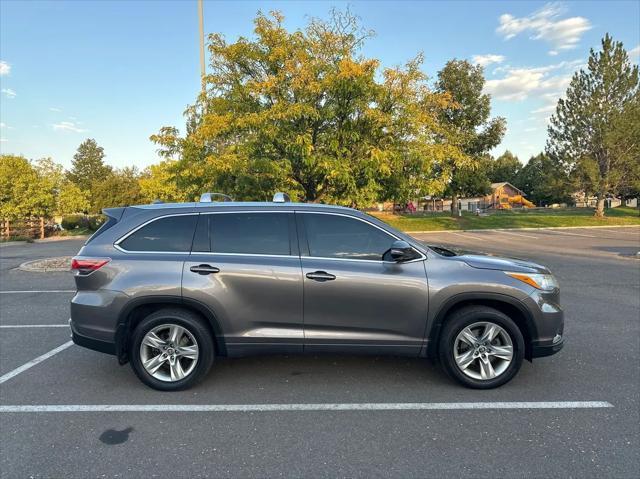 2016 toyota highlander limited platinum