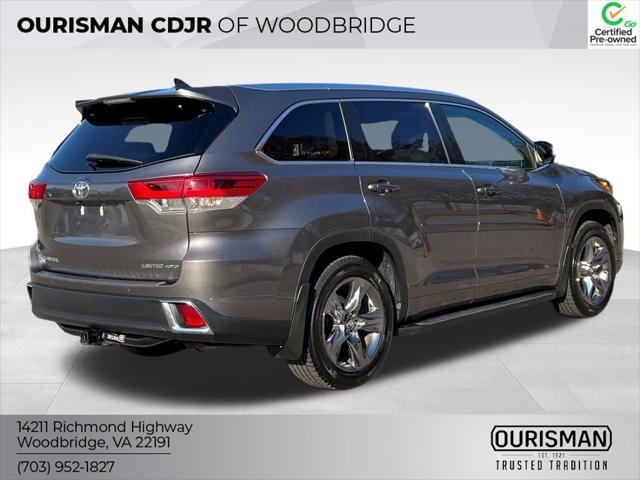2017 toyota highlander limited platinum