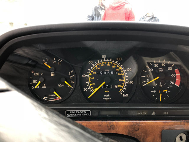 classic1985 mercedes-benz 500sel - excellent condition - carfax certified
