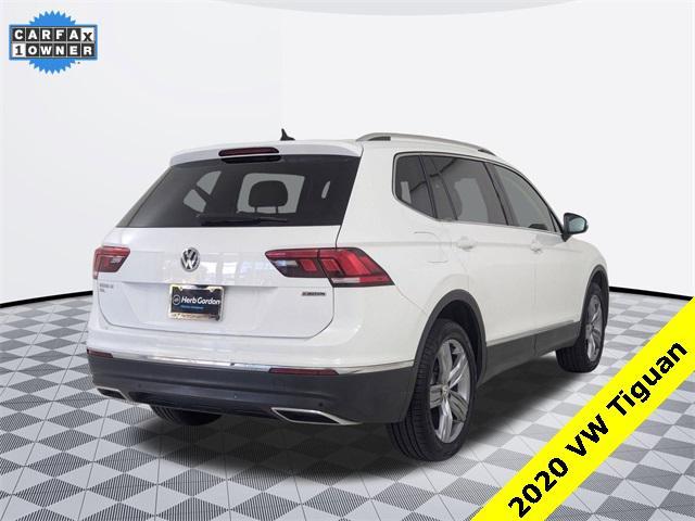 2020 volkswagen tiguan 2.0t sel