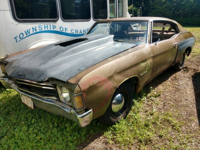 1971 chevrolet chevelle coupe project needs restoration
