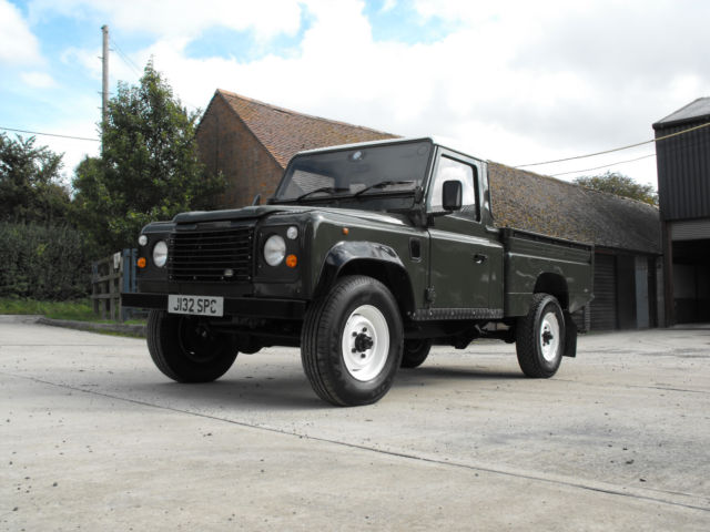 land rover defender hi-cap pickup 200tdi 1992 refurbished all original