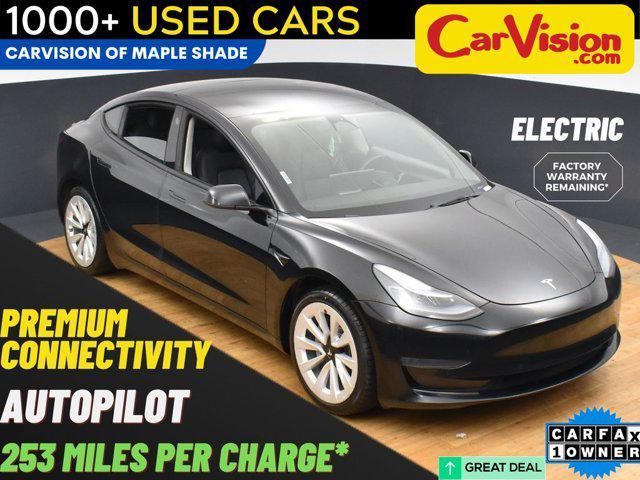 2022 tesla model 3 standard range