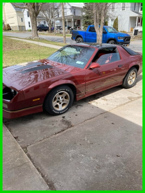 1989 chevrolet camaro iroc z 5l v8 manual rwd 83,500 miles
