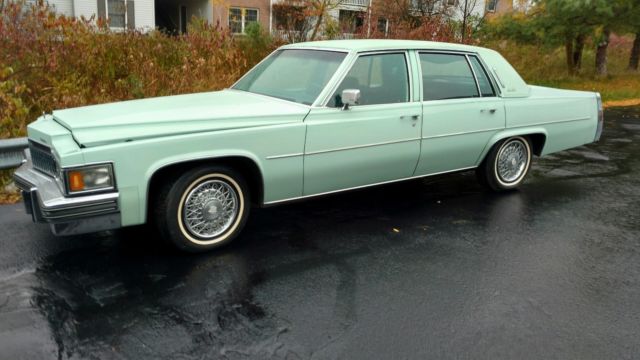 1978 cadillac sedan deville low miles no reserve!