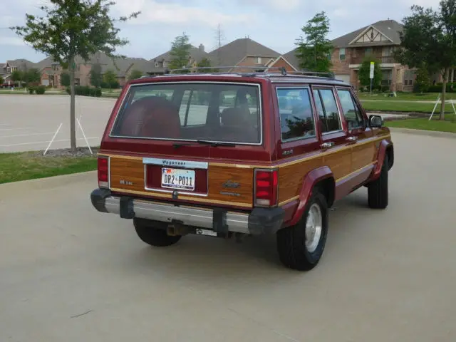 1986 jeep wagoneer limited sport