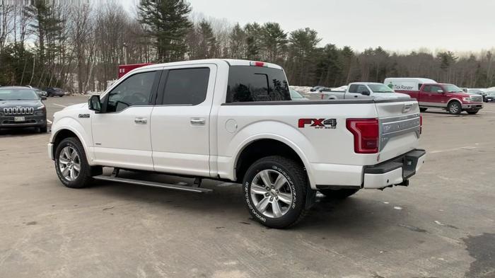 used 2015 ford f150 supercrew platinum brunswick, me 04011 for sale in birch island, maine