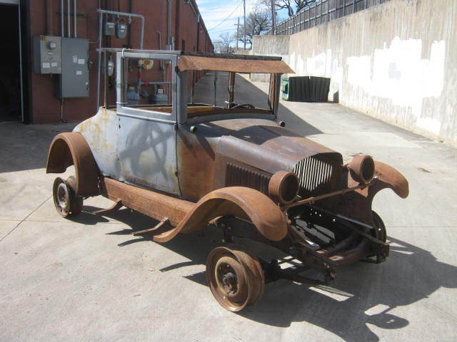 1927 chevy coupe rat rod barn find no reserve patina jalopy yard art