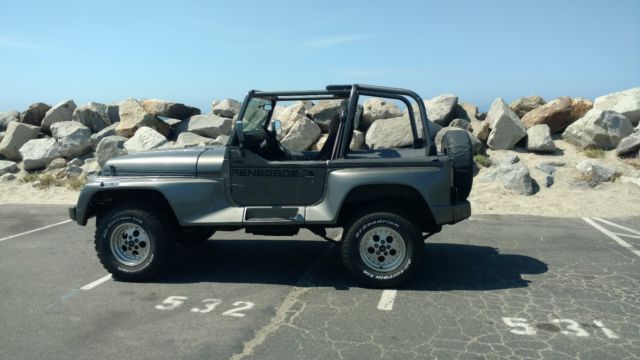 american motors 1992 jeep wrangler 4.0 l renegade package