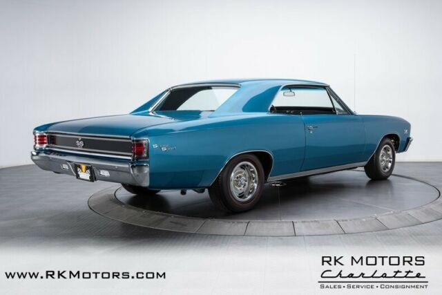 1967 chevrolet chevelle super sport marina blue hardtop 396 v8 4 speed manual