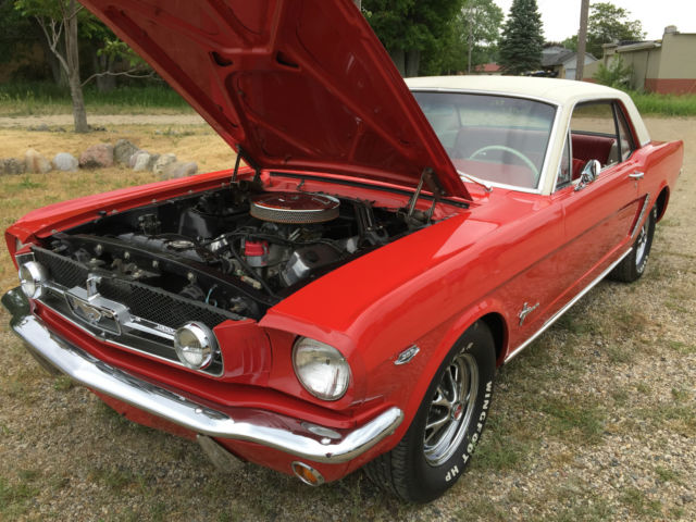 1965 ford mustang coupe k-code hi-po