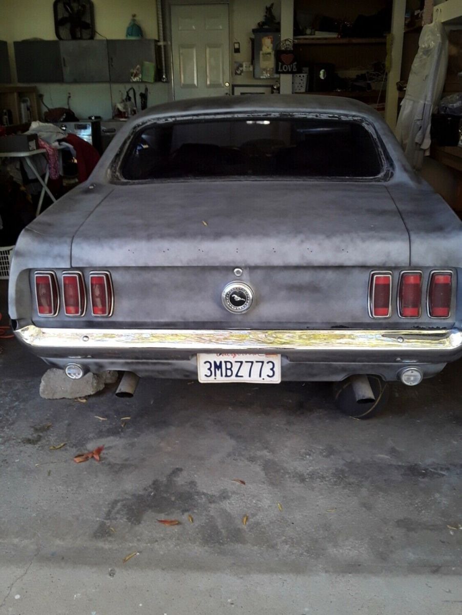 1974 ford mustang coupe grey fwd automatic