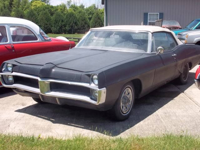 1967 pontiac bonneville convertible - 400 v8 automatic - runs and drives