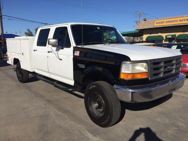 1994 ford f-350 xl crew cab service body automatic 4-door truck