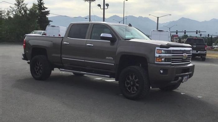 used 2015 chevrolet silverado 2500 4x4 crew cab high country anchorage, ak 99501 for sale in anchorage, alaska