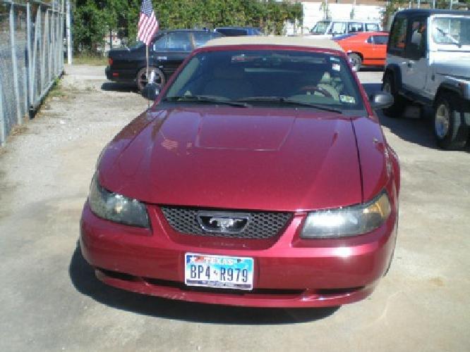 2003 ford mustang convertible in excellent condition in houston, tx