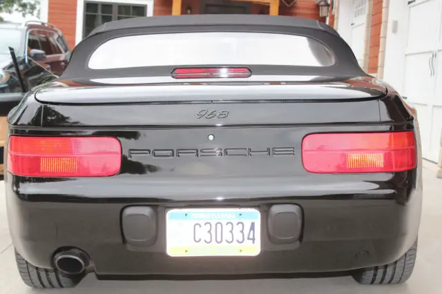 porsche 968 convertible-tiptronic-pristine-low miles 38,000