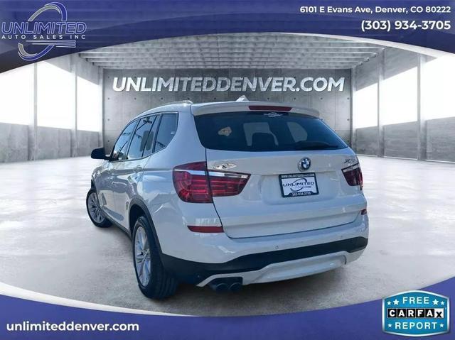 2016 bmw x3 xdrive28i