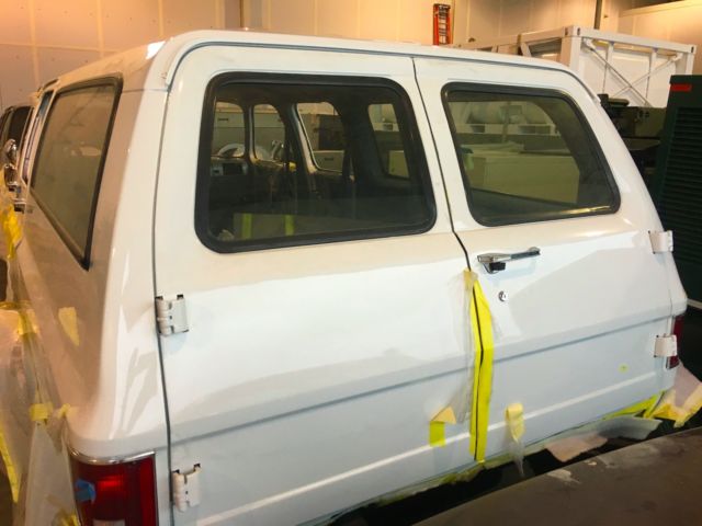 partially restored 4wd suburban truck