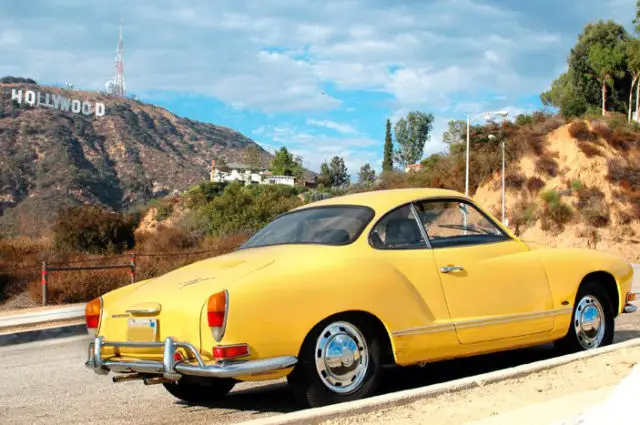 1970 vw karmann ghia - a happy car