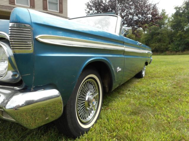 1964 mercury comet caliente conv, 55,000 orig mi, 85% orig paint, 200 cyl auto