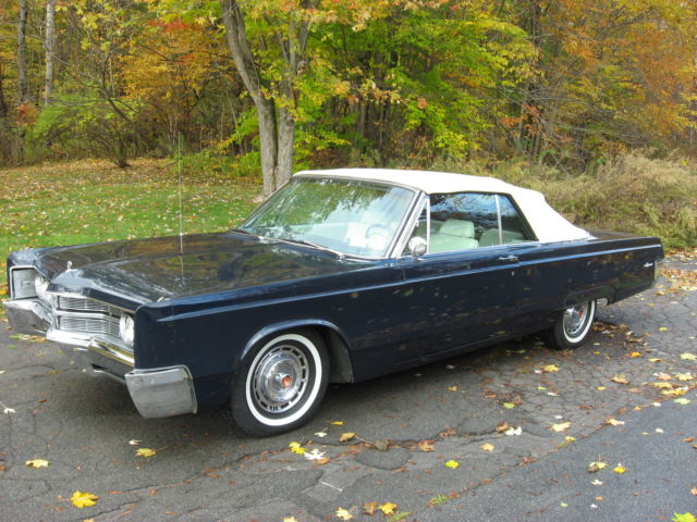 1967 chrysler 300 convertible - california car - rust free