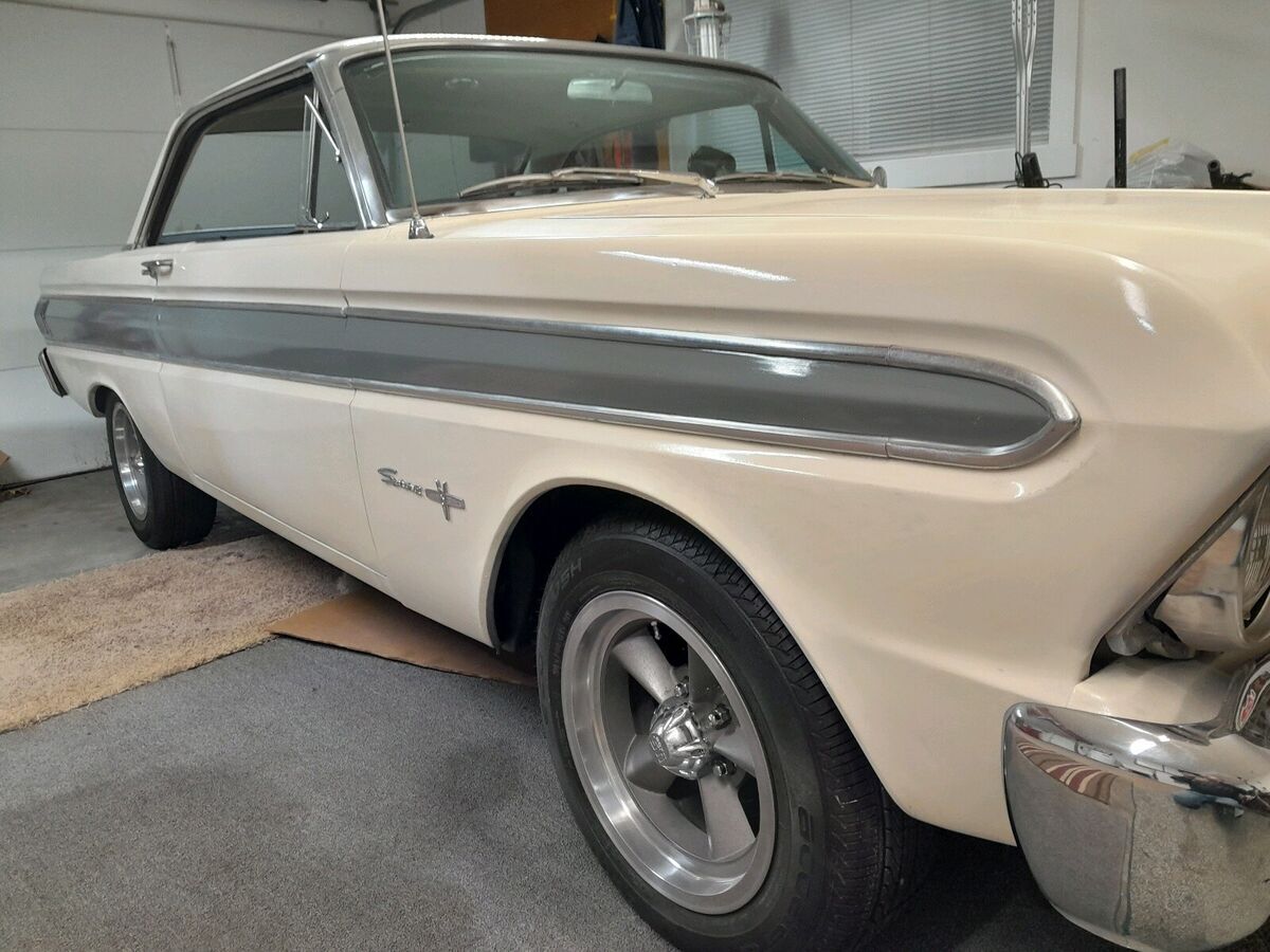 1964 ford falcon coupe white rwd manual sprint