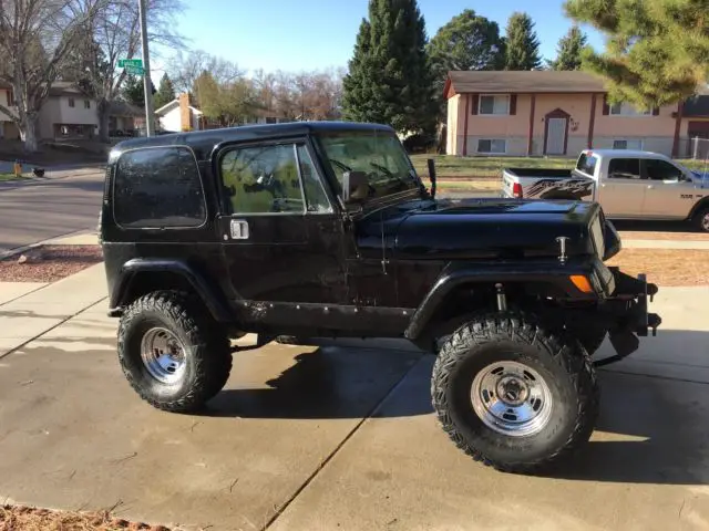 1987 jeep wrangler efi 350 v8 700r4 custom cj7 renegade laredo beautiful