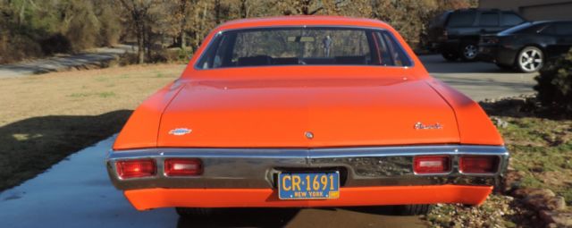 1969 chevrolet hugger orange biscayne copo