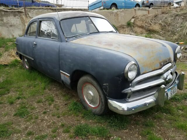 1949 ford business coupe shoebox project, solid metal, very complete