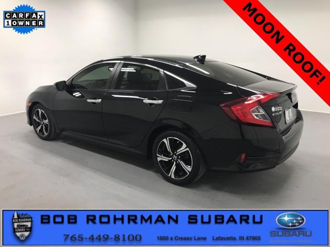 used 2016 honda civic touring sedan lafayette, in 47905 for sale in lafayette, indiana