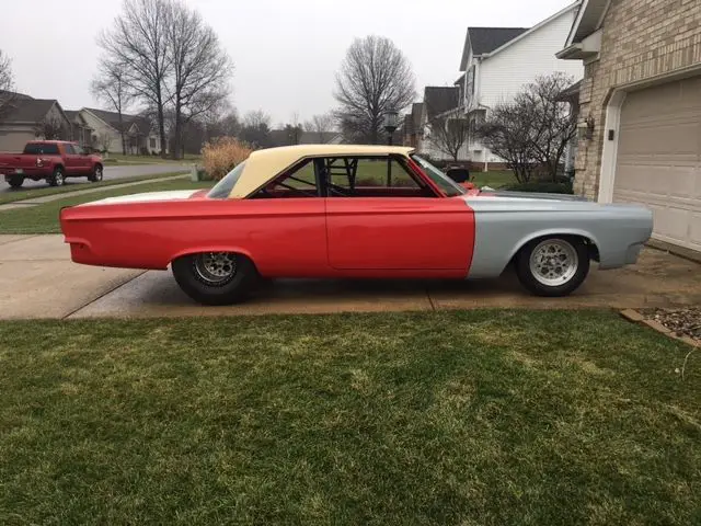 1965 dodge coronet hemi outlaw 10.5 pro street or drag rolling chassis new