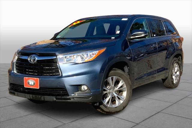 2014 toyota highlander le plus