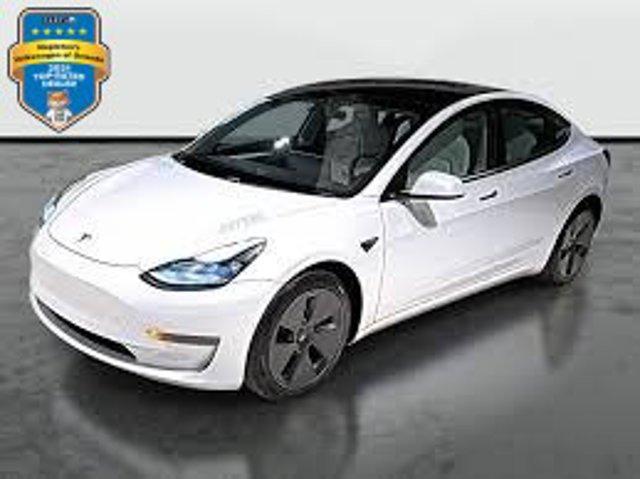 2021 tesla model 3 standard range plus