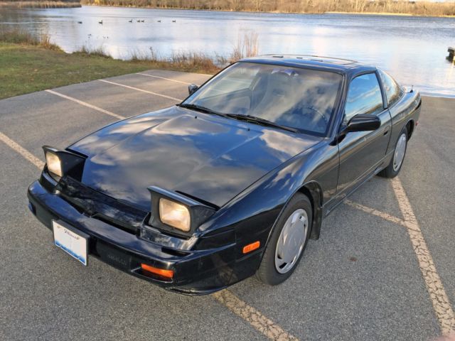 1990 nissan 240sx se | 2.4l i4 sfi | hatchback 2d | black