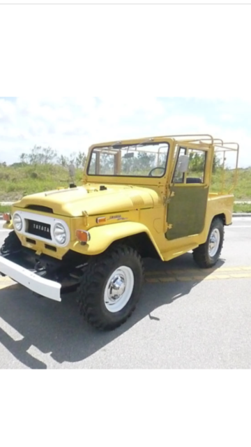rare toyota land cruiser fj40 1970 made for the african market