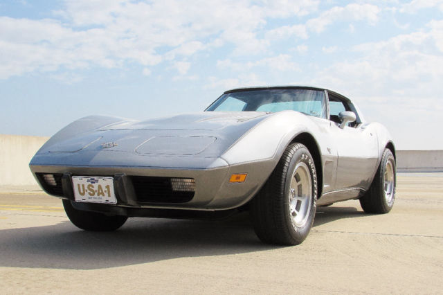 1978 corvette anniversary 17k orig miles owned in family since new no reserve