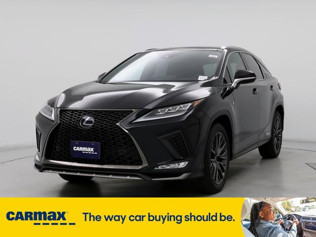 2021 lexus rx 450h f-sport handling