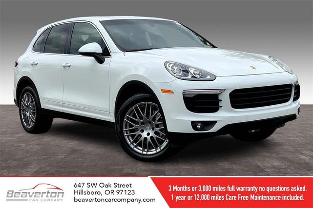 2017 porsche cayenne base