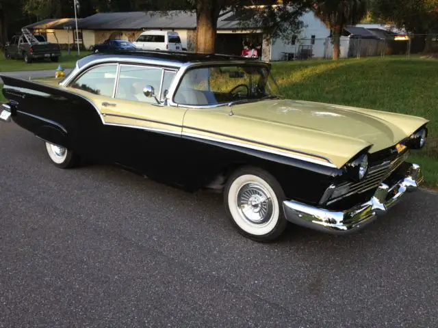 1957 ford fairlane 500 2 door hardtop 292 v8 4 speed sunny florida