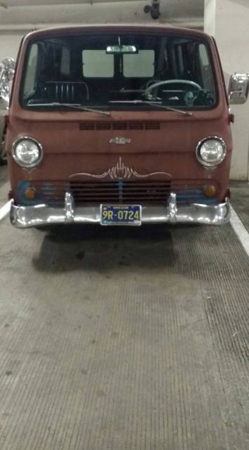 1965 chevrolet g series custom panel van hot rod rat rod