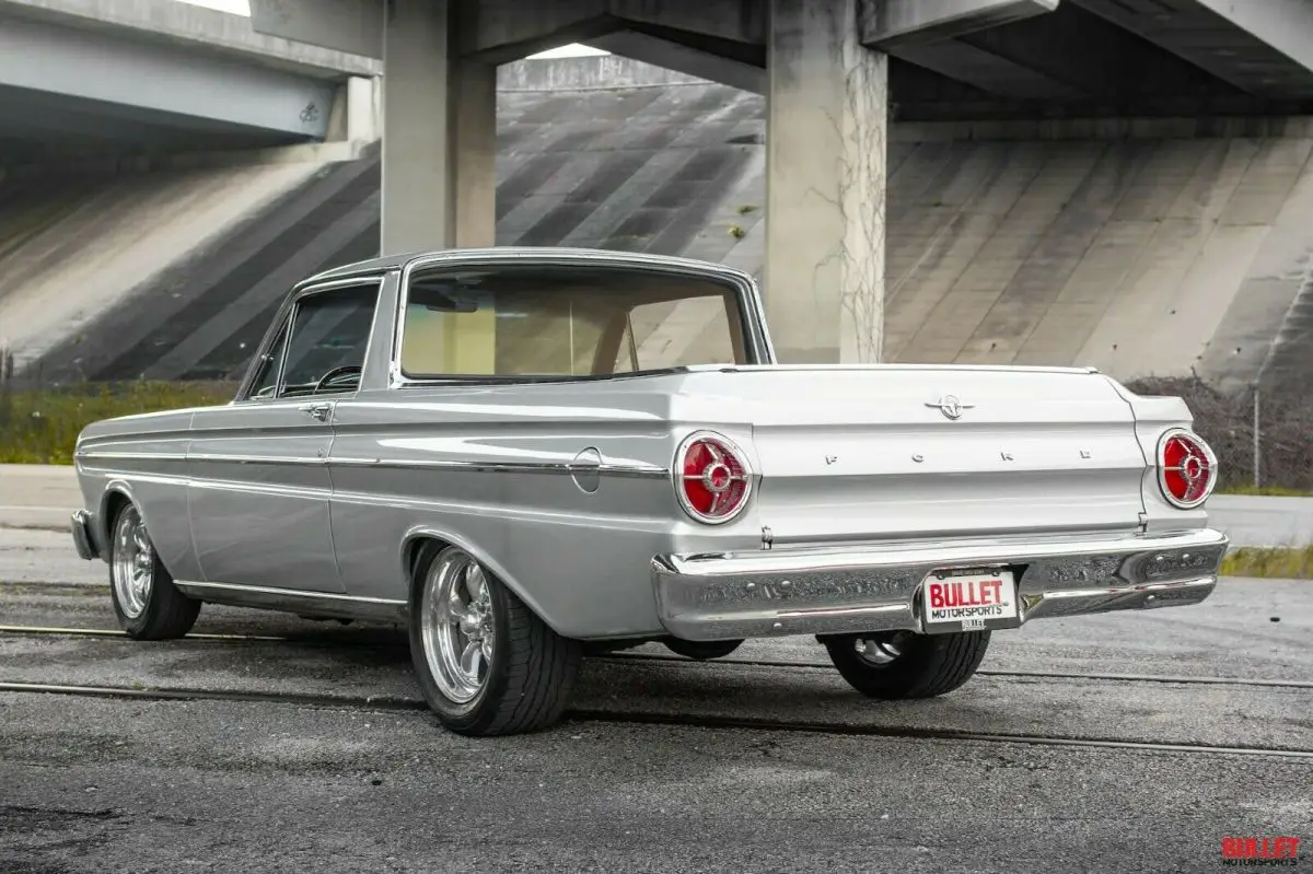 1965 ford ranchero, fuel injected 351w, 4 wheels disk brakes, aluminum radiator