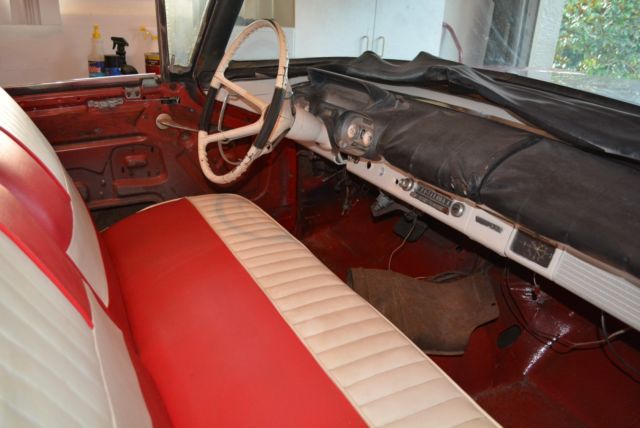 1957 mercury monterey convertible for restoration