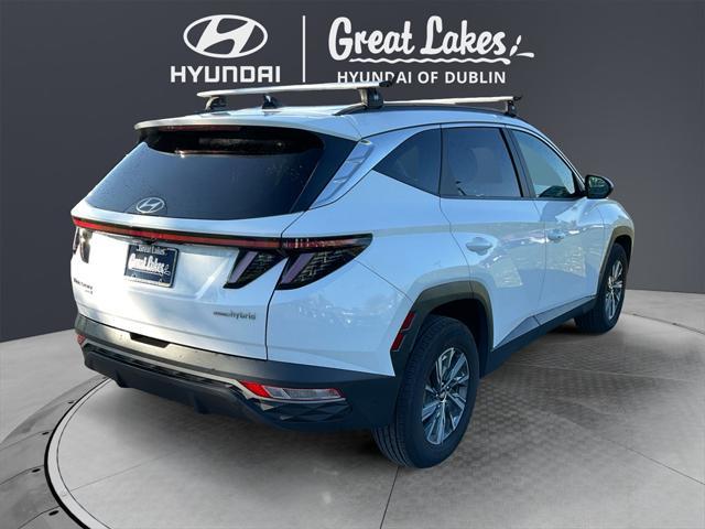 2022 hyundai tucson hybrid blue