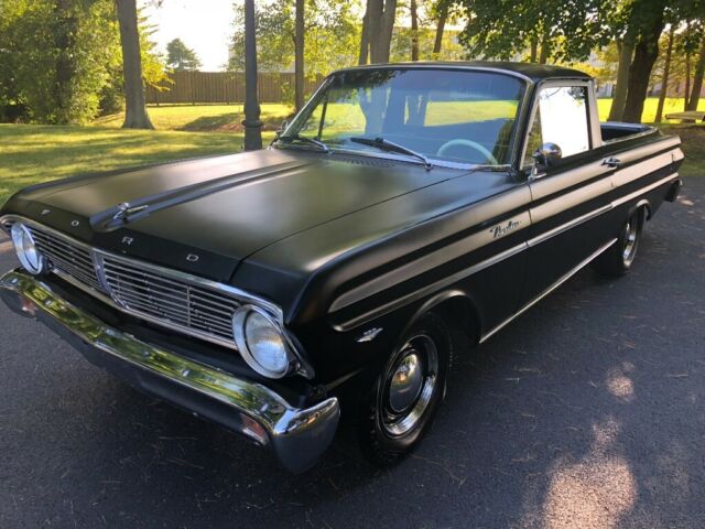 1965 ford ranchero 0 miles black 289 manual