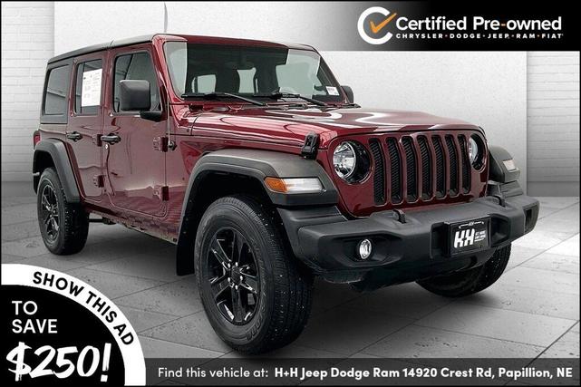 2022 jeep wrangler unlimited sport altitude