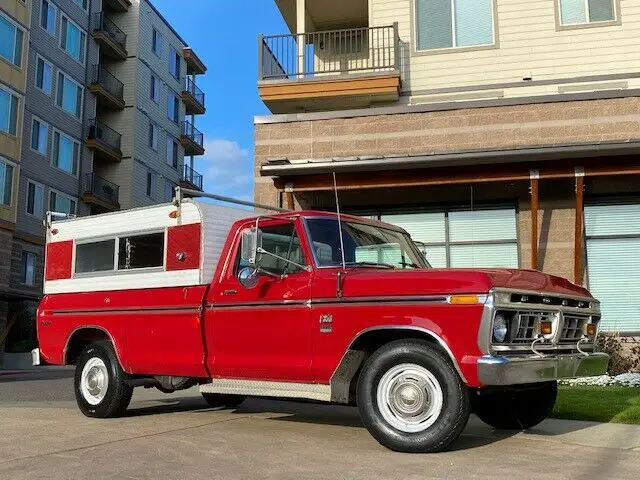 1976 ford f350 1-ton super camper special 90k miles 100% rust free 1-owner