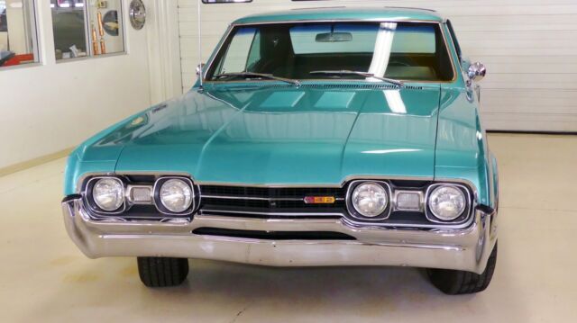 1967 oldsmobile 442 7899 miles tahoe turquoise 2 door hard top 400 manual 4-spe