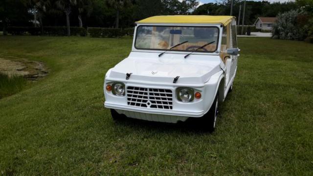 1974 citroen mehari 25,233 miles white convertible